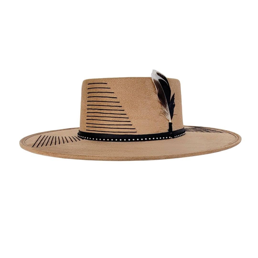 Kade Telescope Crown Hat - Camel for wholesale on Faire6