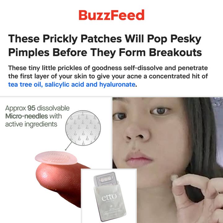 Etto Australia - Wholesale Acne/Hydrocolloid Patch - Acne Micro-dart Patches