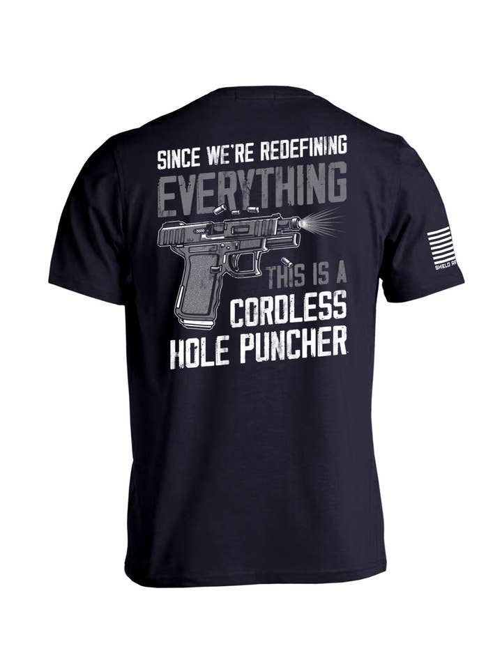 Navy Cordless Hole Puncher for wholesale on Faire