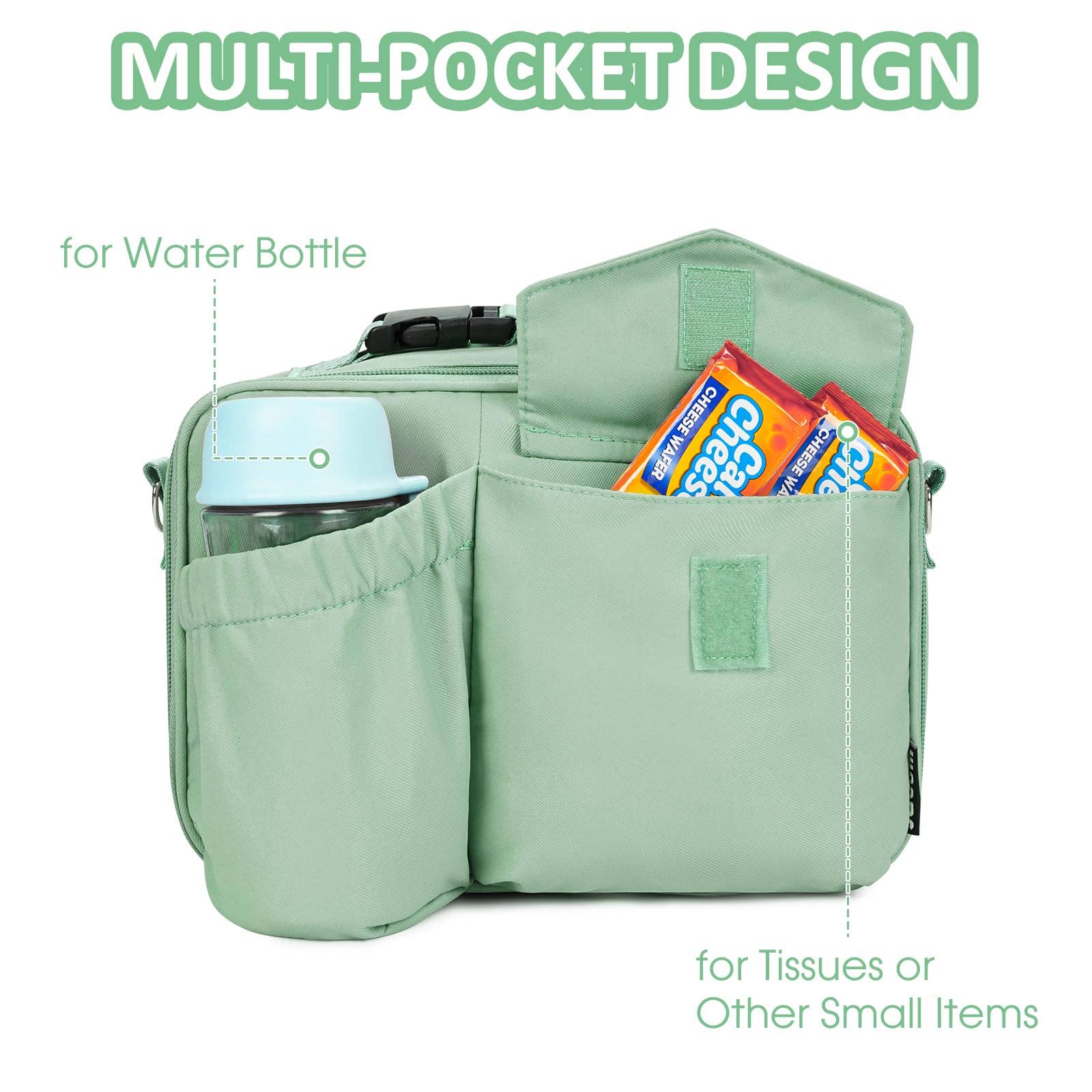 wandf – wholesale Lunch bag/box – Kids – Insulated Lunch Tote Bag Kids Expandable Lunch Box WF704830