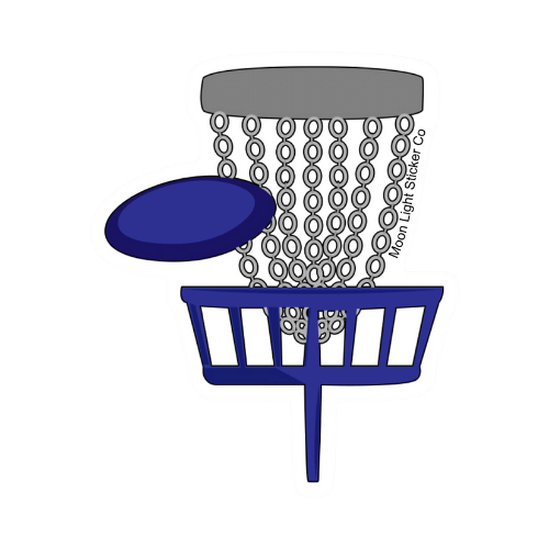 Moon Light Sticker Co - Wholesale Sticker - Disc Golf Sticker1