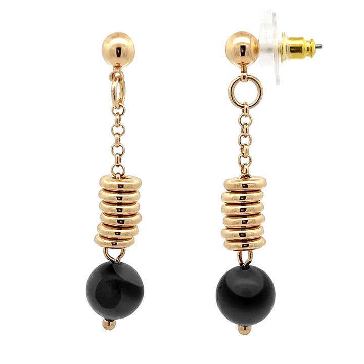 AMORINO SRL - Vendita all'ingrosso Orecchini pendenti - Orecchino Lungo Con Pietra - S012443R0