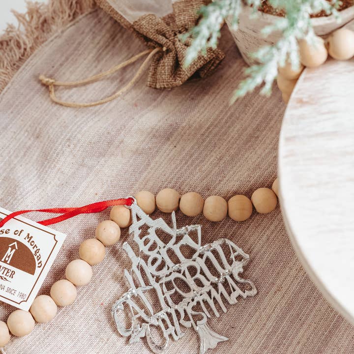 House of Morgan Pewter - Vendita all'ingrosso Decorazione - Un Ornamento di Natale Molto Allegro - Stati e Città46