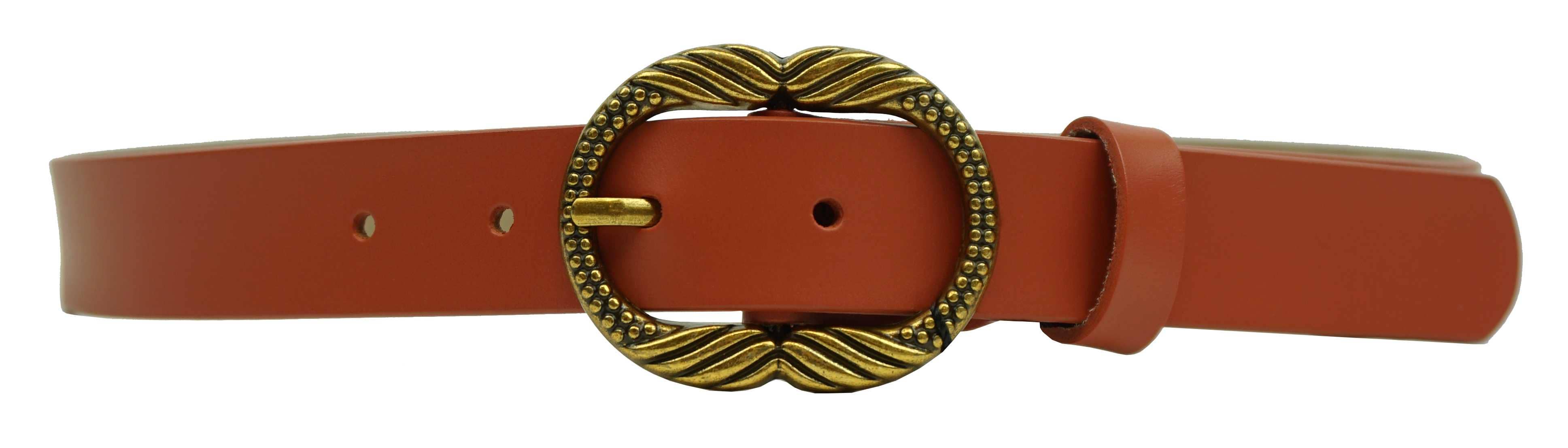 Anais - Wholesale Belt - Women's - Solid belt with golden buckle CT35572