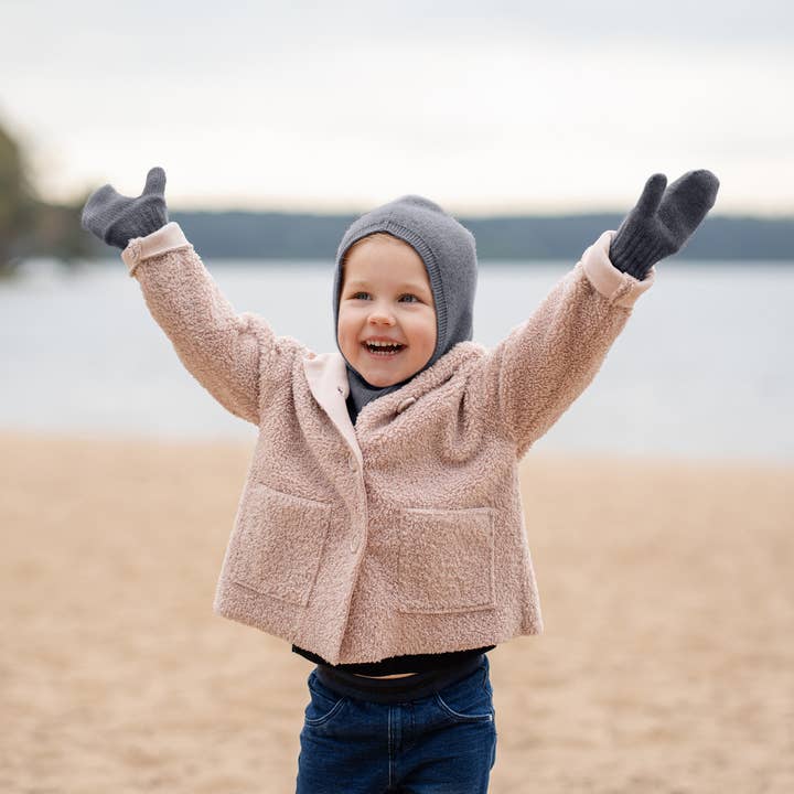 menique - Wholesale Mittens – Child - Kids' Knit Double Mittens Merino & Cashmere8