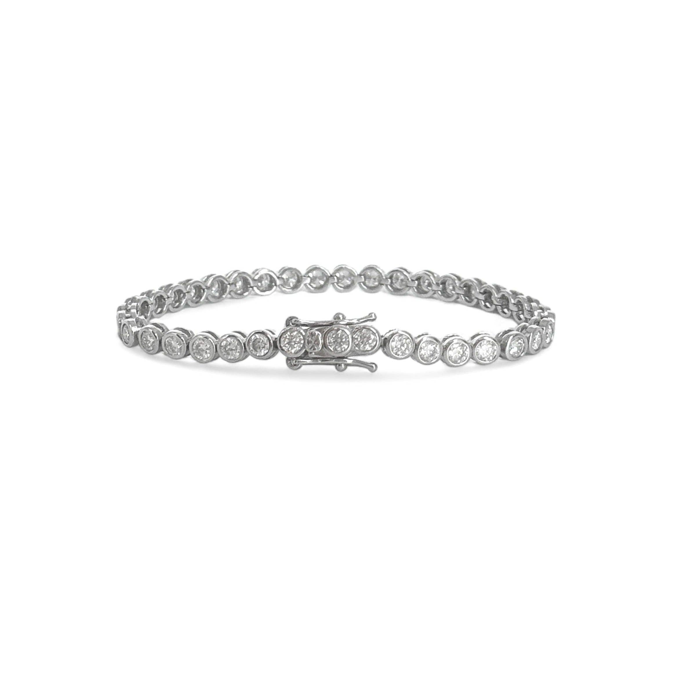 El&Elle - Wholesale Tennis Bracelet - Bubble Tennis Moissanite Bracelet3