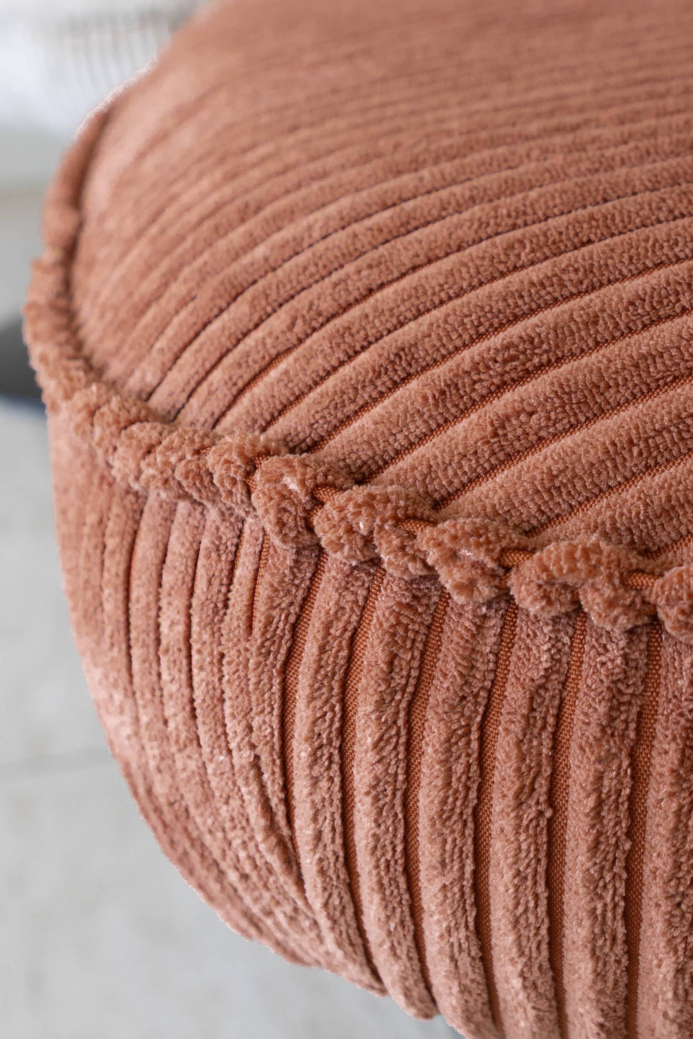 Now's Home - Wholesale Chair - TERRACOTTA FUNKY CORDUROY SWIVEL CHAIR4