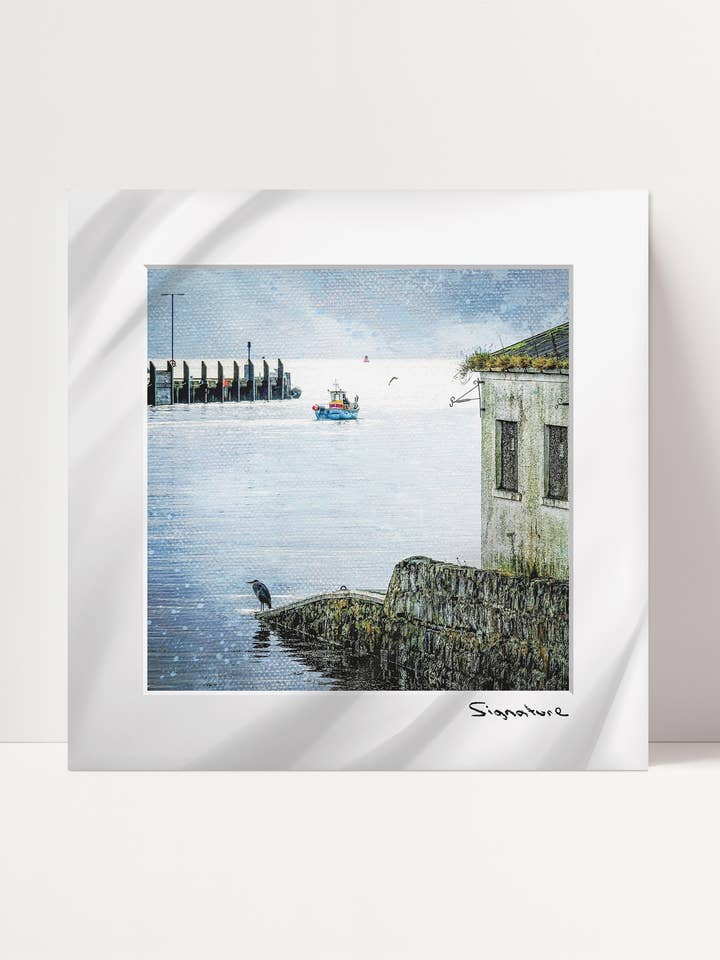 Cuddy Point for wholesale by Ecosse Encaustics Cards