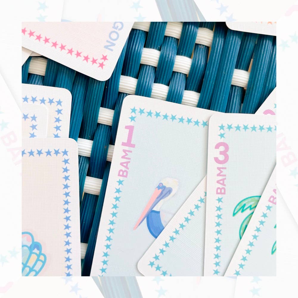Play Away Cards - Wholesale Playing Cards - Play Away Mahjong - Beach Playing Card Deck3