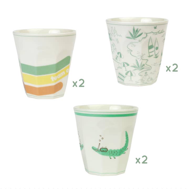 LC711AS SET DE 6 GOBELETS LES PETITES CHOSES pour la vente par Petit Jour Paris