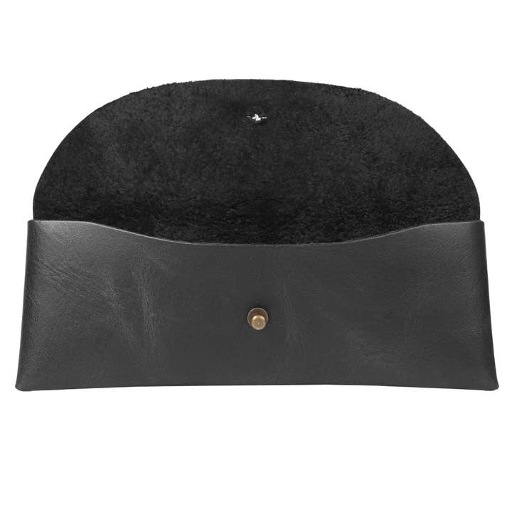 Londo – wholesale Pen & pencil holder – Londo Top Grain Leather Pen Case with Metal Snap Fastener, Pencil Pouch Stationery Bag2