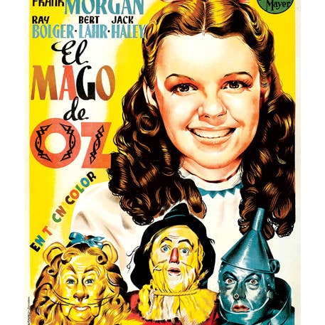 Der Zauberer von Oz — Retro-Filmposter für den Großhandel von Laughing Elephant