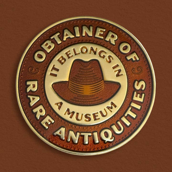 Ottentore di Rarità Antiche Spilla in Smalto per la vendita all'ingrosso da parte di MacGuffin Goods