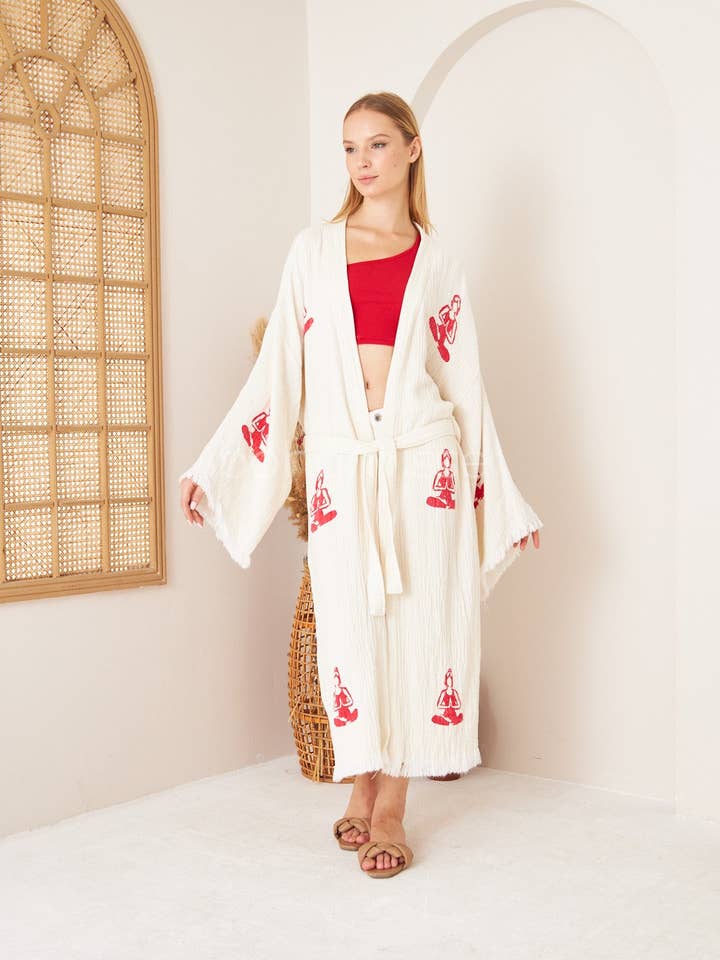 Kimono Namaste per la vendita all'ingrosso da parte di bohémisse