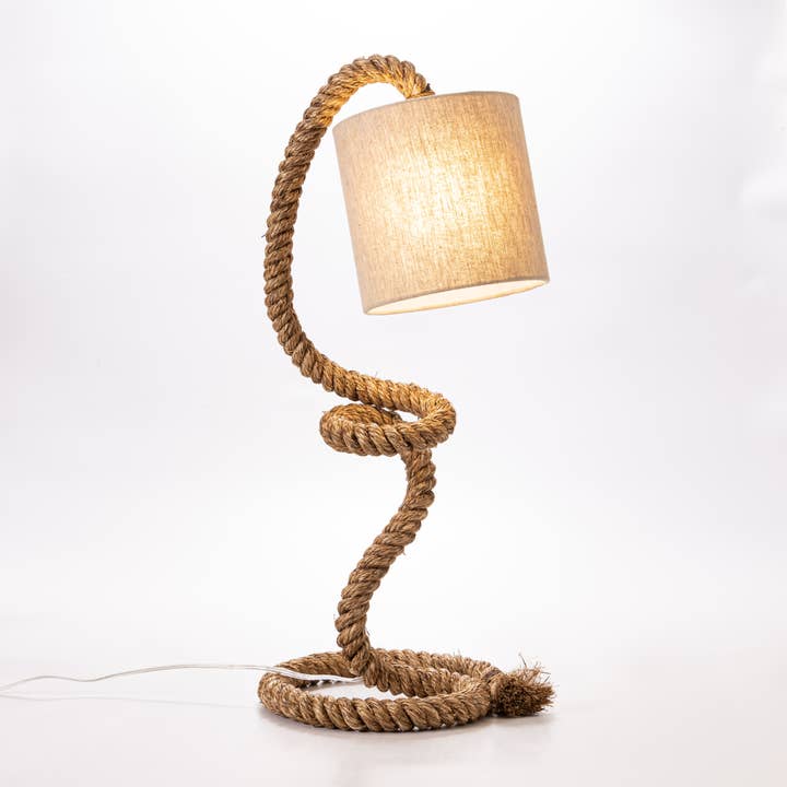 Rope Table Lamp L136 for wholesale by Continental Home