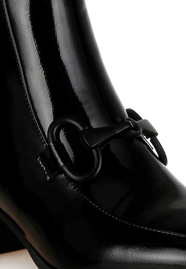 Rag Company – wholesale Boots – Women’s – Algol Textured Block Heel Ankle Boots6