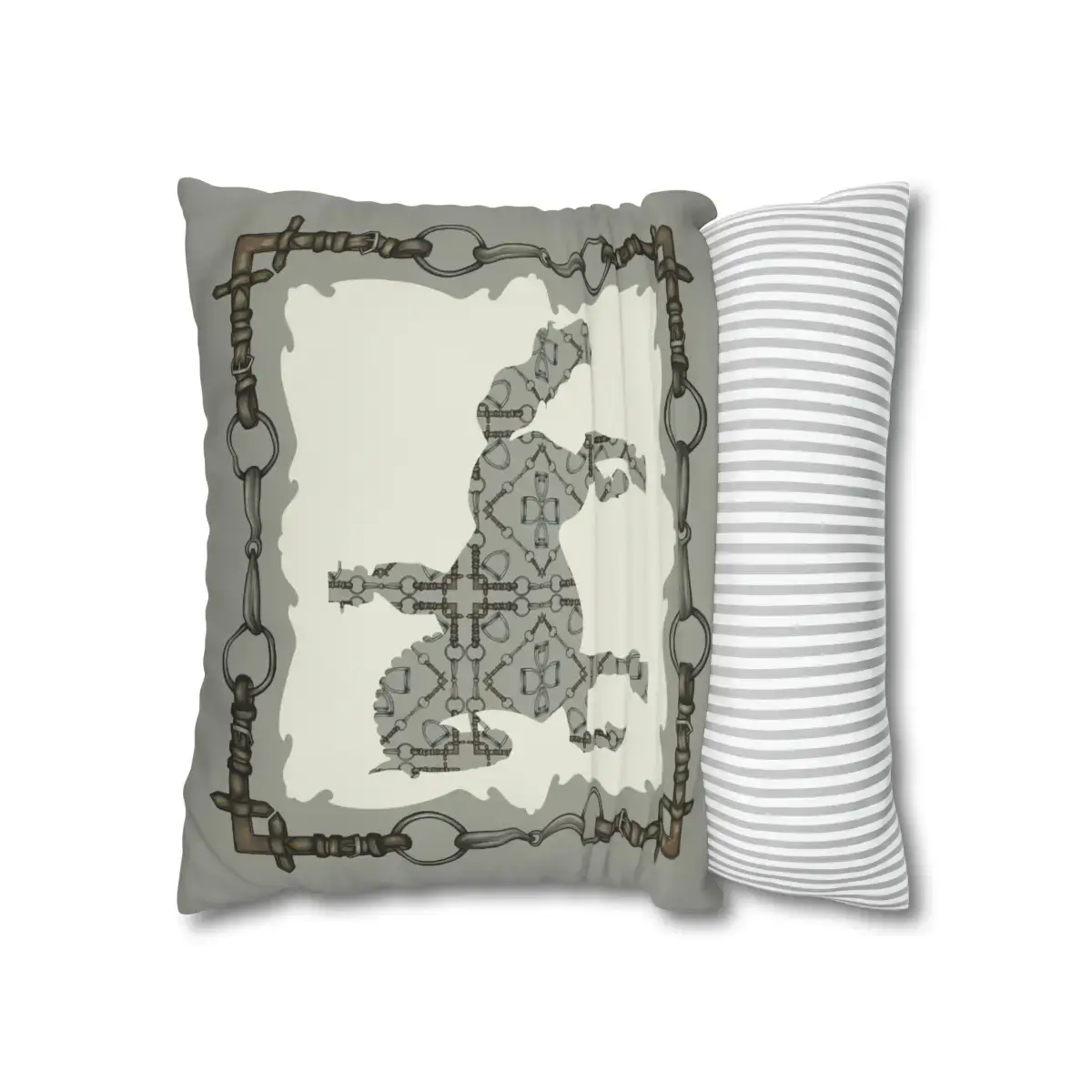 All Designs Equine - Wholesale Throw Pillow Cover - Double Sided Equestrian Dressage Pillow Case3