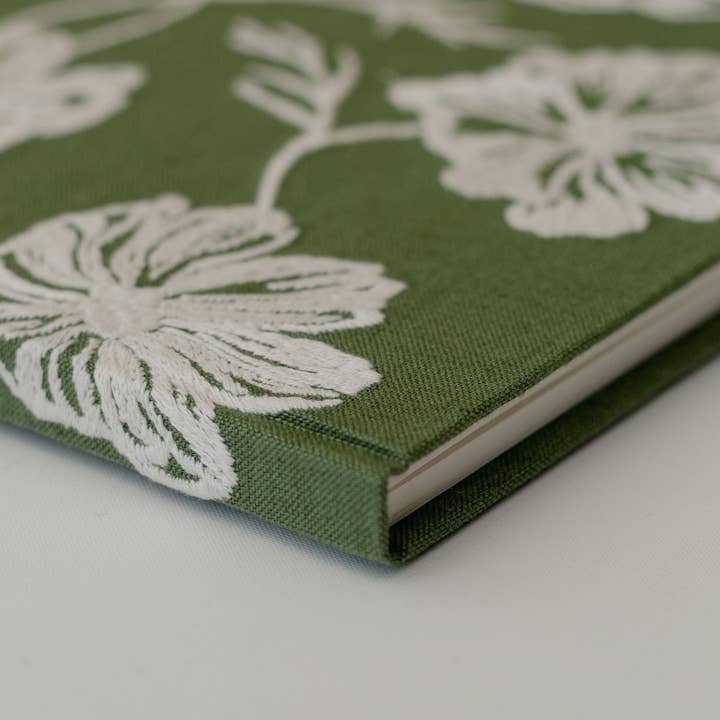 ESENCIAL HOGAR - Wholesale Guest Book - Cosmo Olive Guest Book3