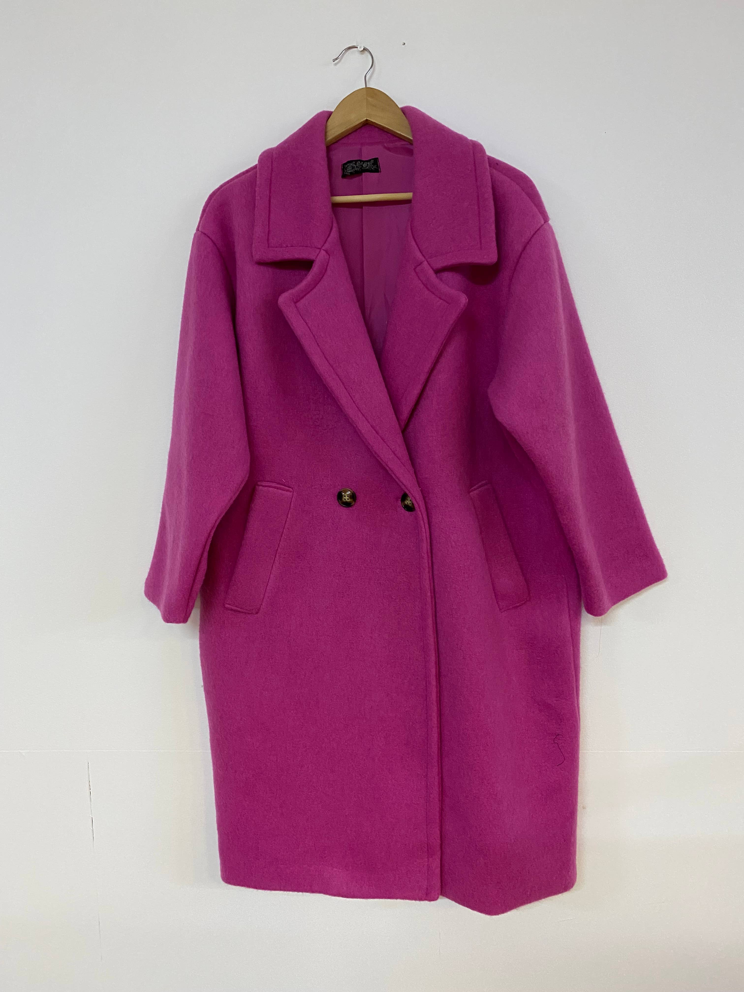 ORNELLA PARIS - Vente Manteau – femme - Manteau long chic à bouton BLL-M99351