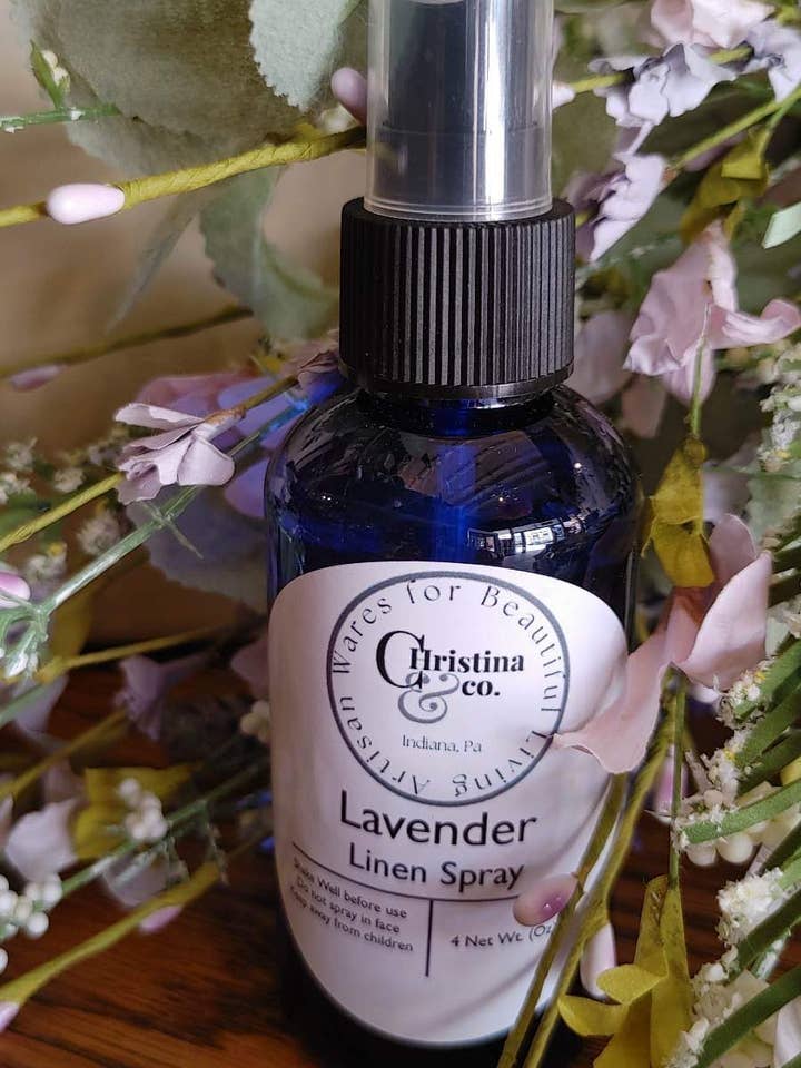 Lavendel-Leinen-Spra für den Großhandel von Christina & Co.