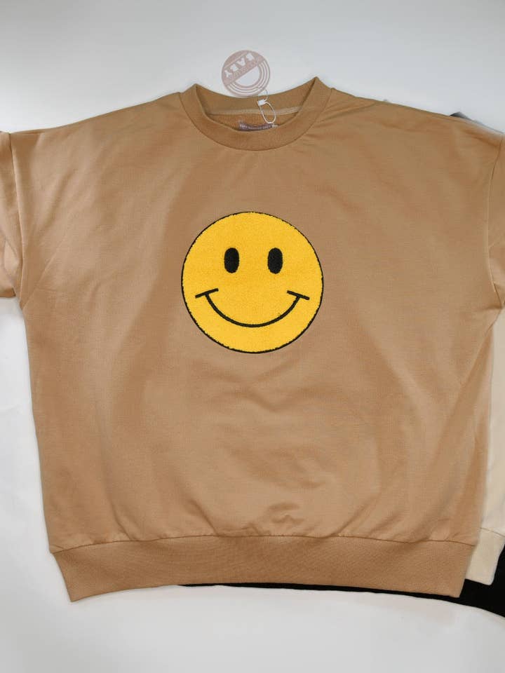 SMILEY ADULT CREW for wholesale by Good Morning Baby