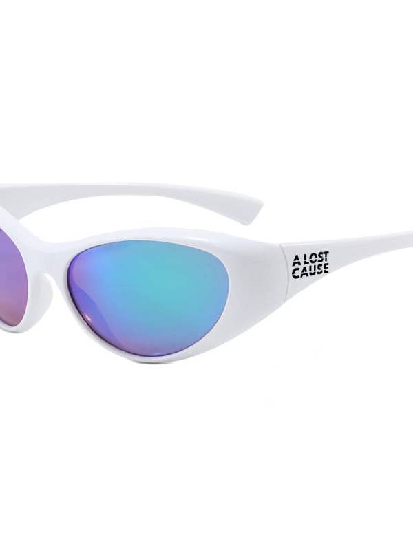 Cobra Witte Zonnebril voor wholesale door A Lost Cause