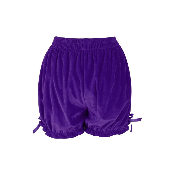 Purple Velvet Bloomers for wholesale by Daisy Corsets
