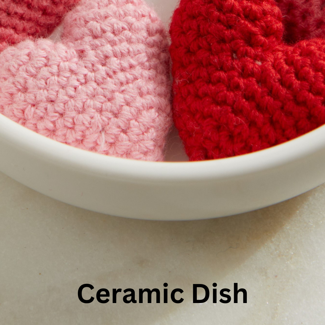 Your Heart's Content – wholesale Dekorativt bordsobjekt – Hjärtan Virkade, Mini, Alla hjärtans dag, Omtänksam Gåva14