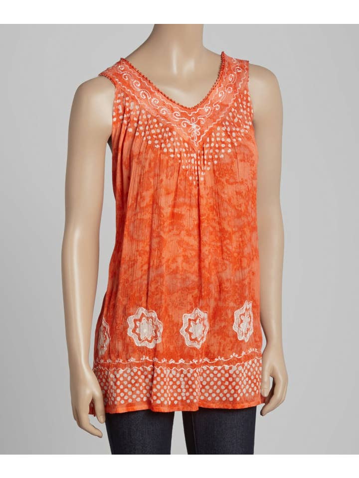 Advance Apparels - Wholesale Tunic – Women’s - Closeout Tie Dye Blouse6