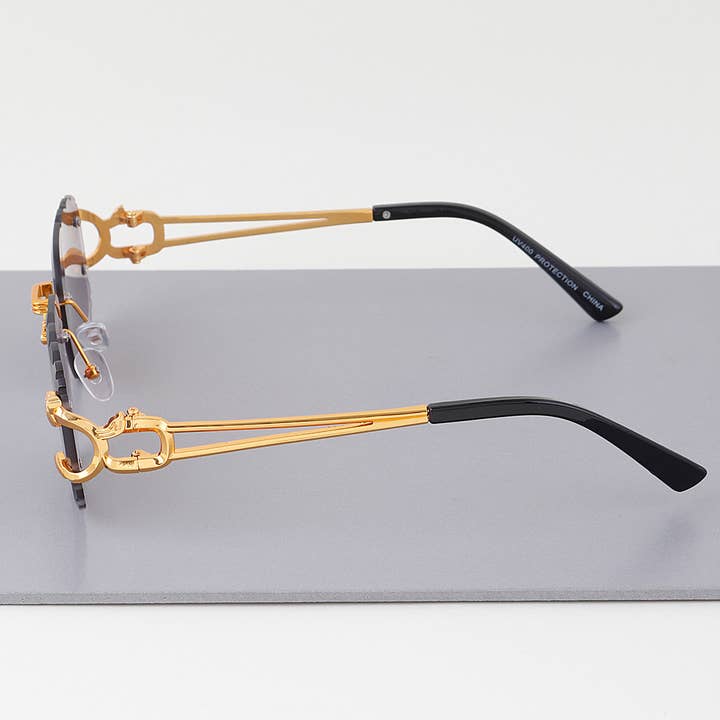 MIX Jaguar Pillar Chain Sunglasses for wholesale on Faire1