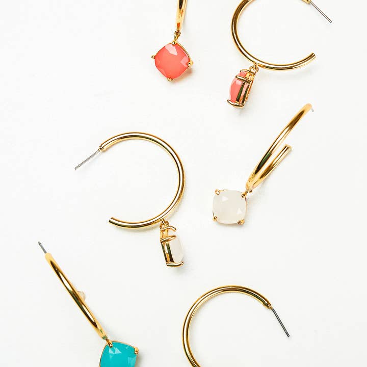 Violet & Brooks - Wholesale Hoop Earrings - Skylar Hoop
