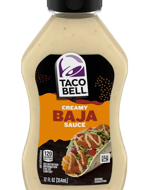 Taco Bell Sauce Baja Creamy 12FL for wholesale by iSweet.ca
