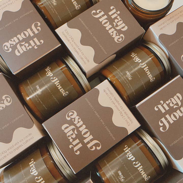 Blow Me Candle Co. - Wholesale Jar/Filled Candle - Trap House