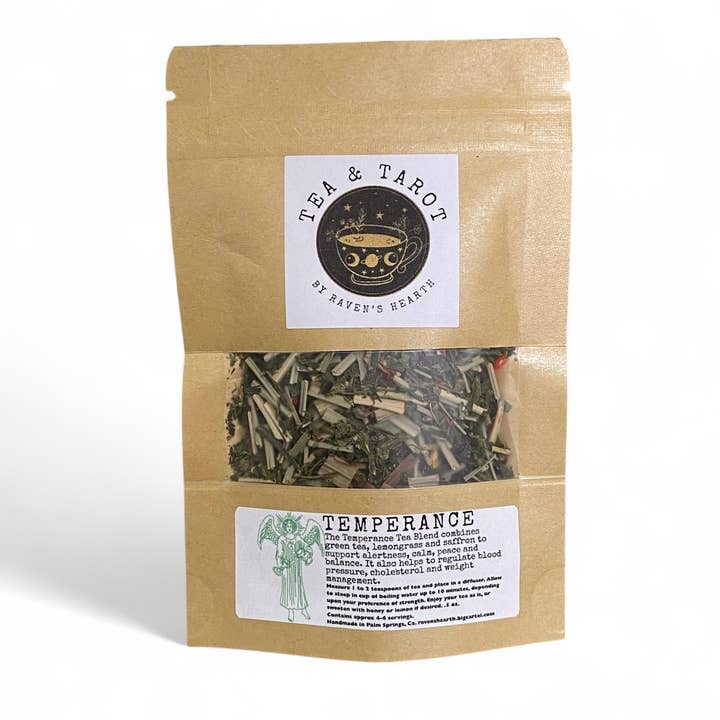 Temperance Tea Blend | .5 oz | Calmness, peace & balance for wholesale by Raven’s Hearth