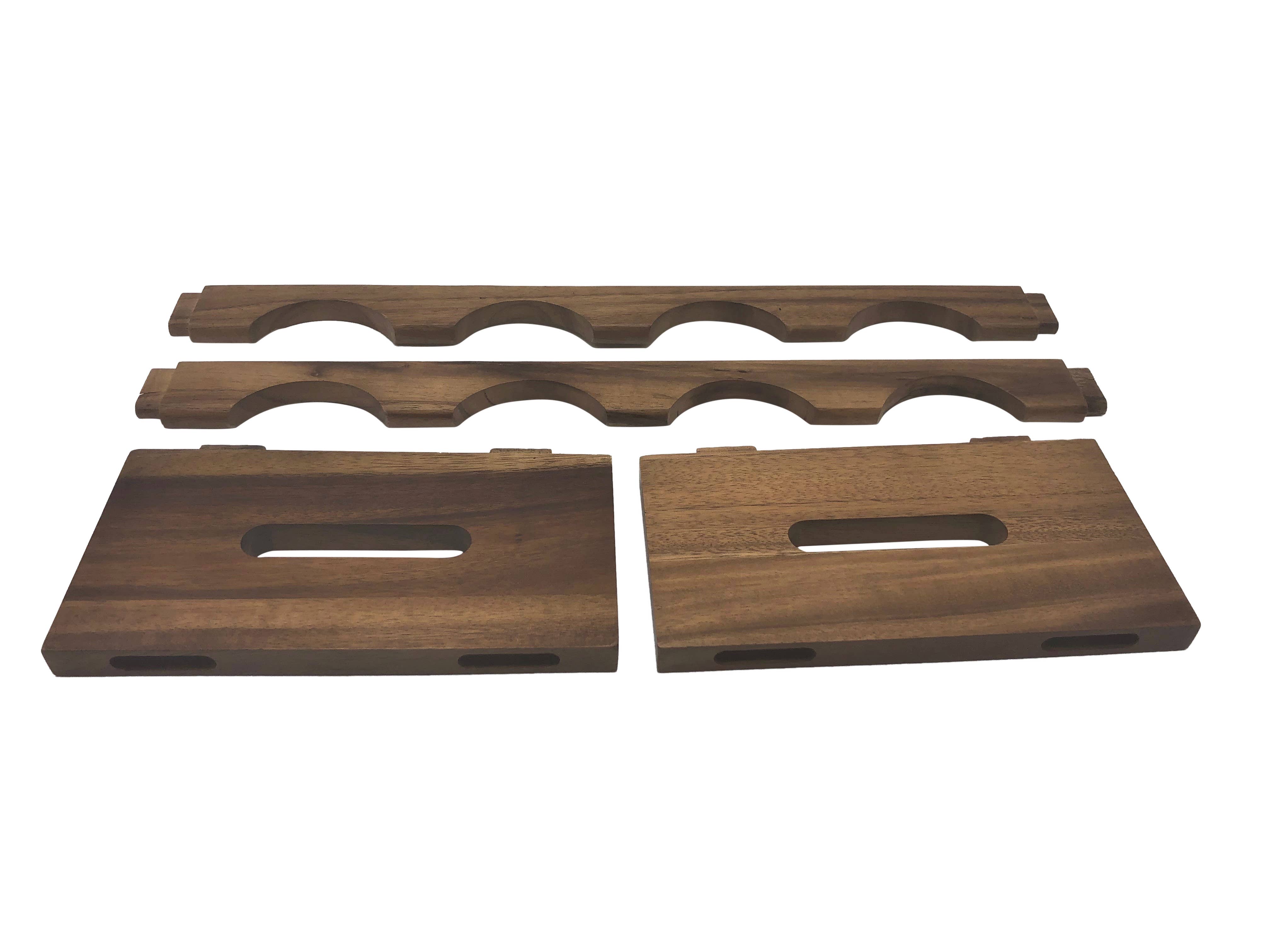 Kalmar Home - Wholesale Wine Rack - 4 Bottle Stackable Wine Rack - 4065