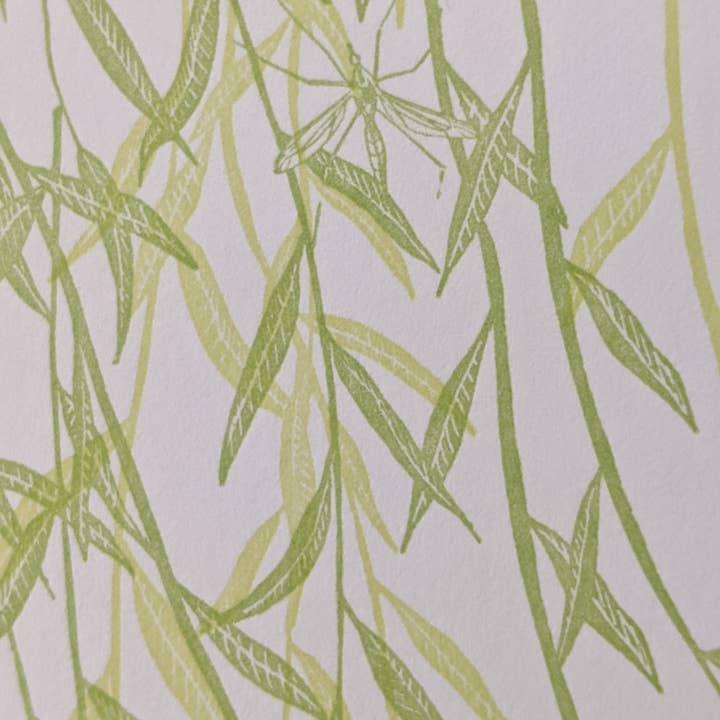 Painted Tongue Press - Wholesale Sympathy Card - Willow Sympathy and Blank Note Card2