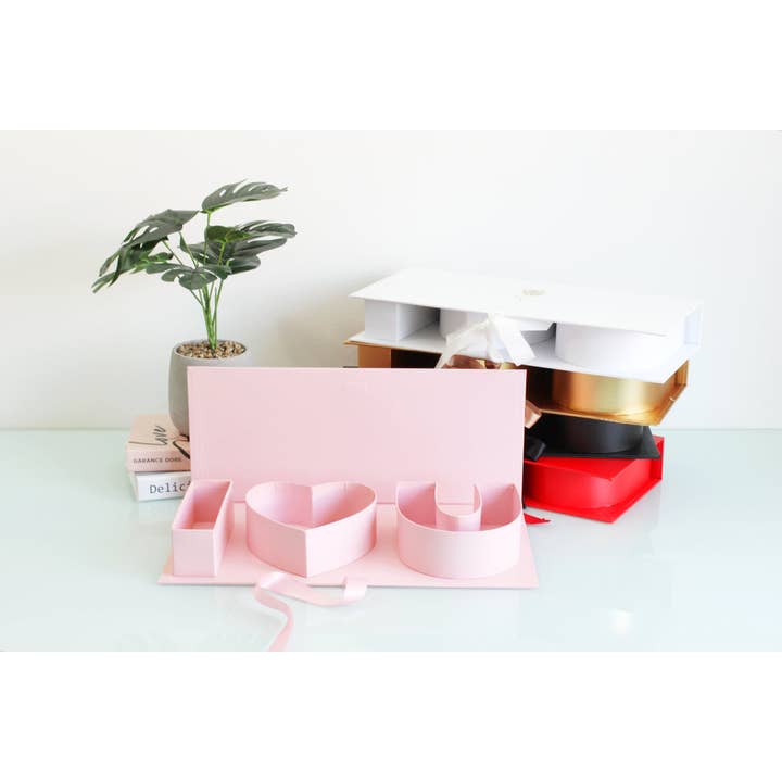 Elegant Design Supply – wholesale Gift box – I Love You Fillable Letters Box with Ribbon20