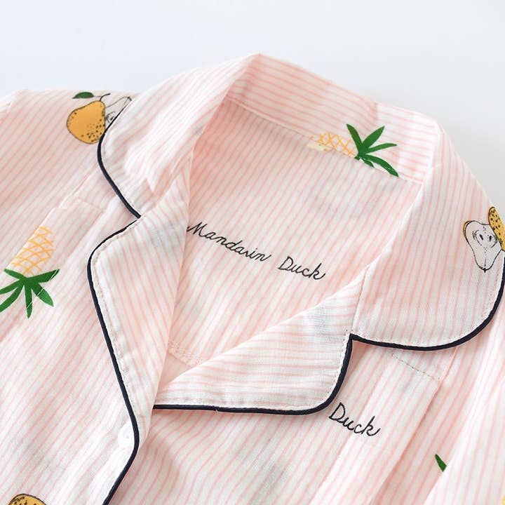 ShieldChic - Wholesale Sleepwear Set - Women's - Printed Long Sleeve Pajama Set4