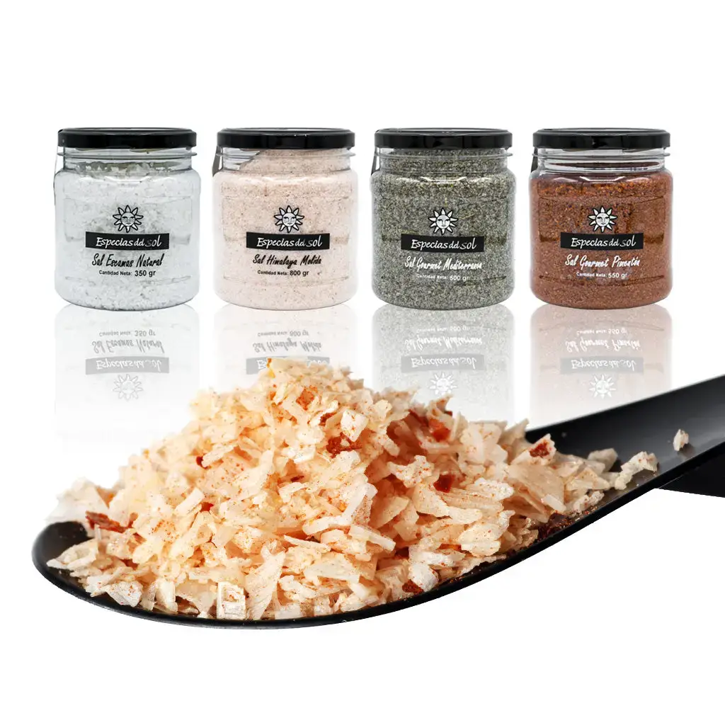 Especias del Sol – Großhandel Salz – CHILI-FLOCKENSALZ [BHP] Gastronomiebehälter PQ / 350g0