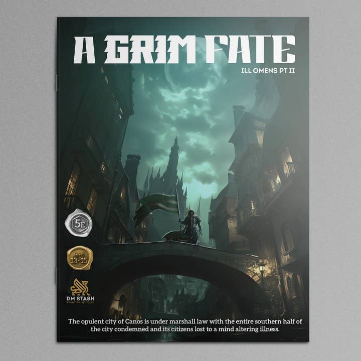 Ill Omens Part 2: A Grim Fate - Campaign Book for wholesale by RavensTail Gaming