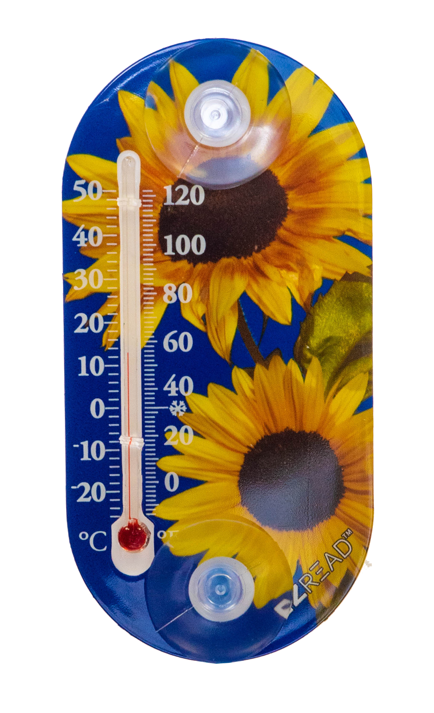 Headwind Consumer Products - Wholesale Thermometer - 12pc Mixed 3.5" Suction Cup Thermomter Asst4