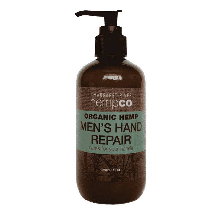 Margaret River Hemp Co - Wholesale Hand cream/lotion – Men's - Organic Hemp Men's Hand Repair - 240g