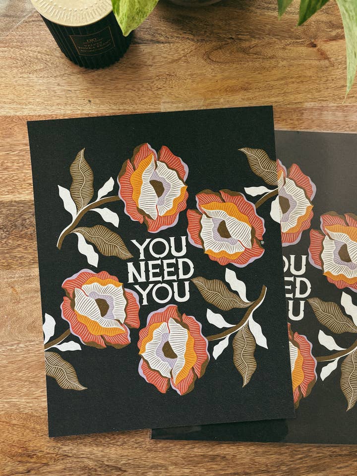 Impression « You Need You » de Parrott Paints pour la vente par Parrott Paints