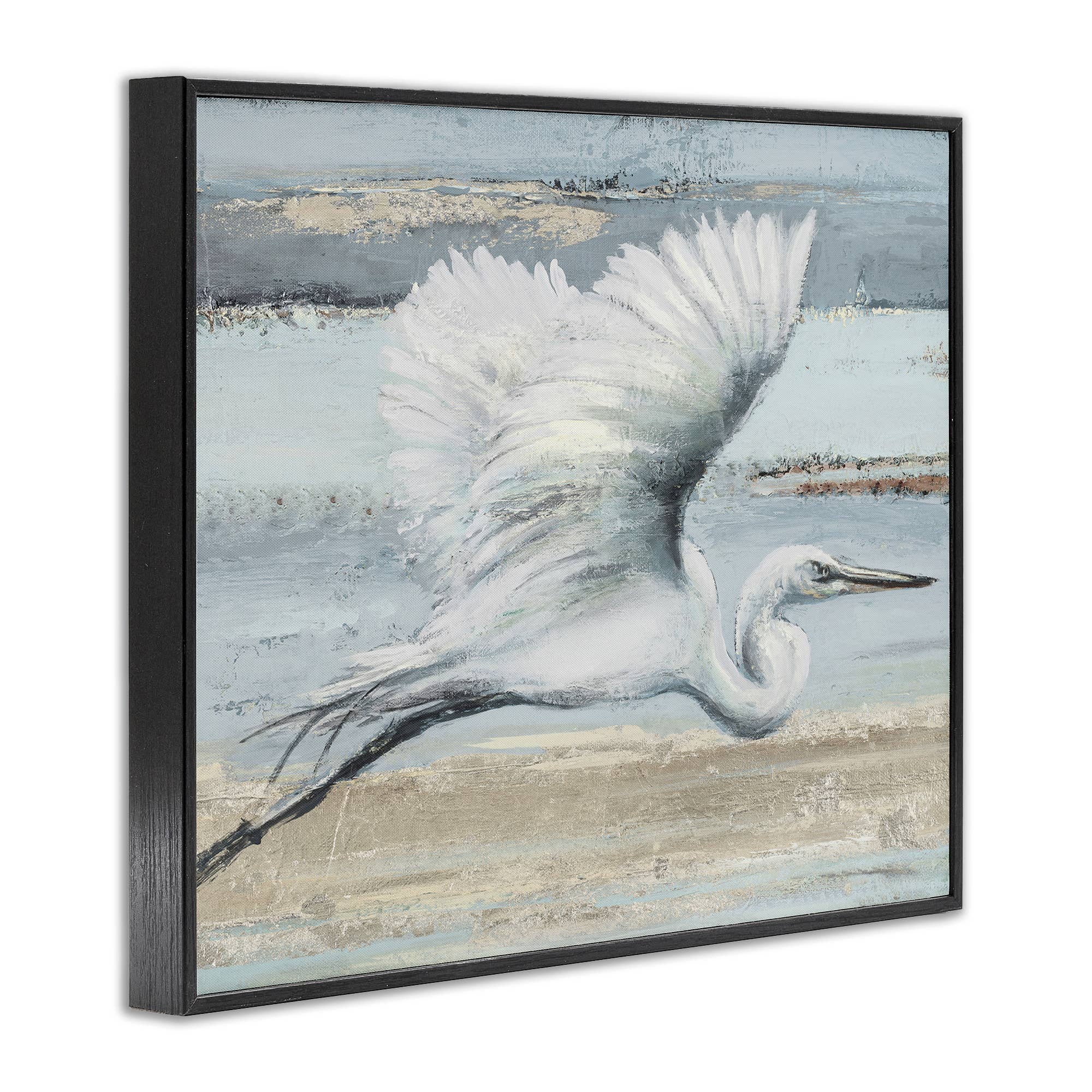 Stupell Industries - Wholesale Wall Sign - Soaring Great Egret - Framed Wall Art13