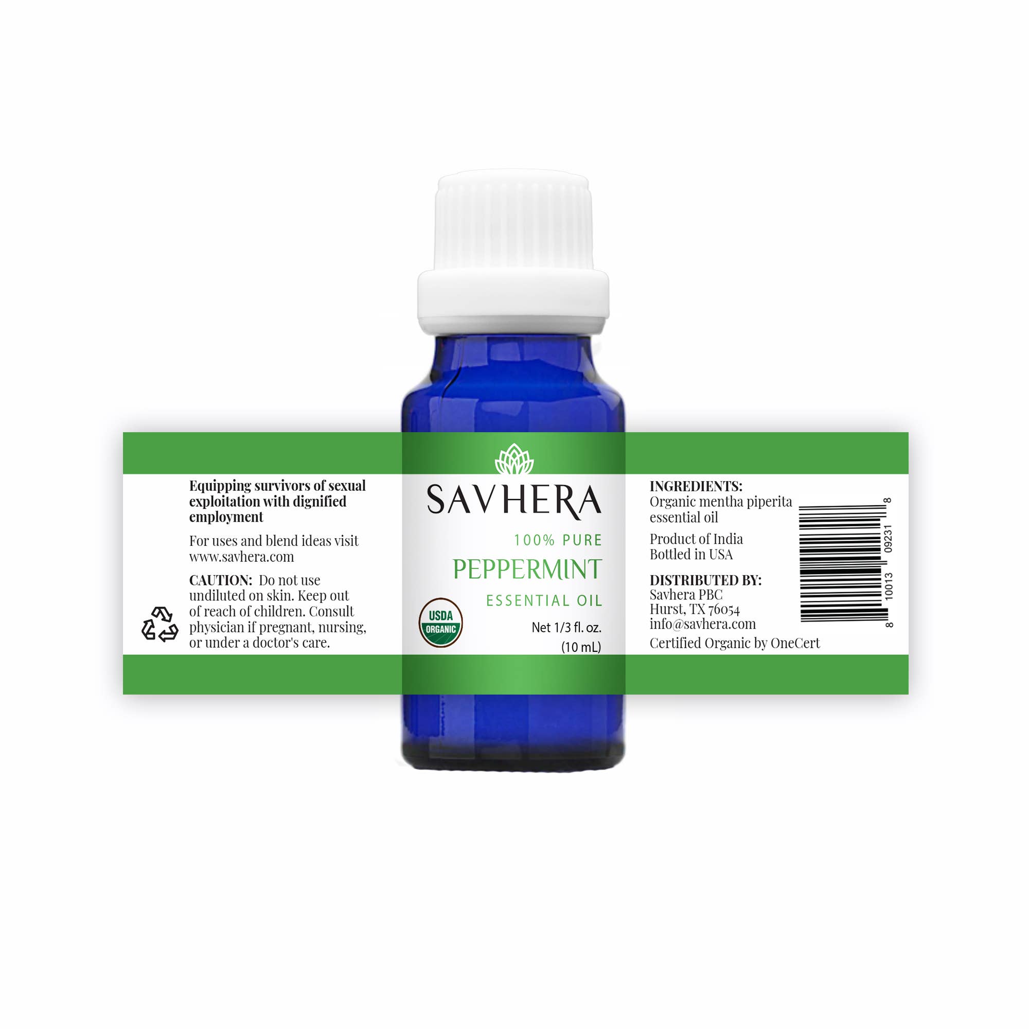 Savhera - Wholesale Essential Oil - Organic Peppermint Essential Oil2