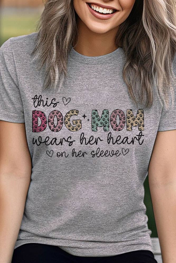 Top Avenue - Vendita all'ingrosso Maglietta serigrafata - Donna - This Dog Mama Wats Her Her Her Her Her Her Her Her Her Her Her Her Her H9