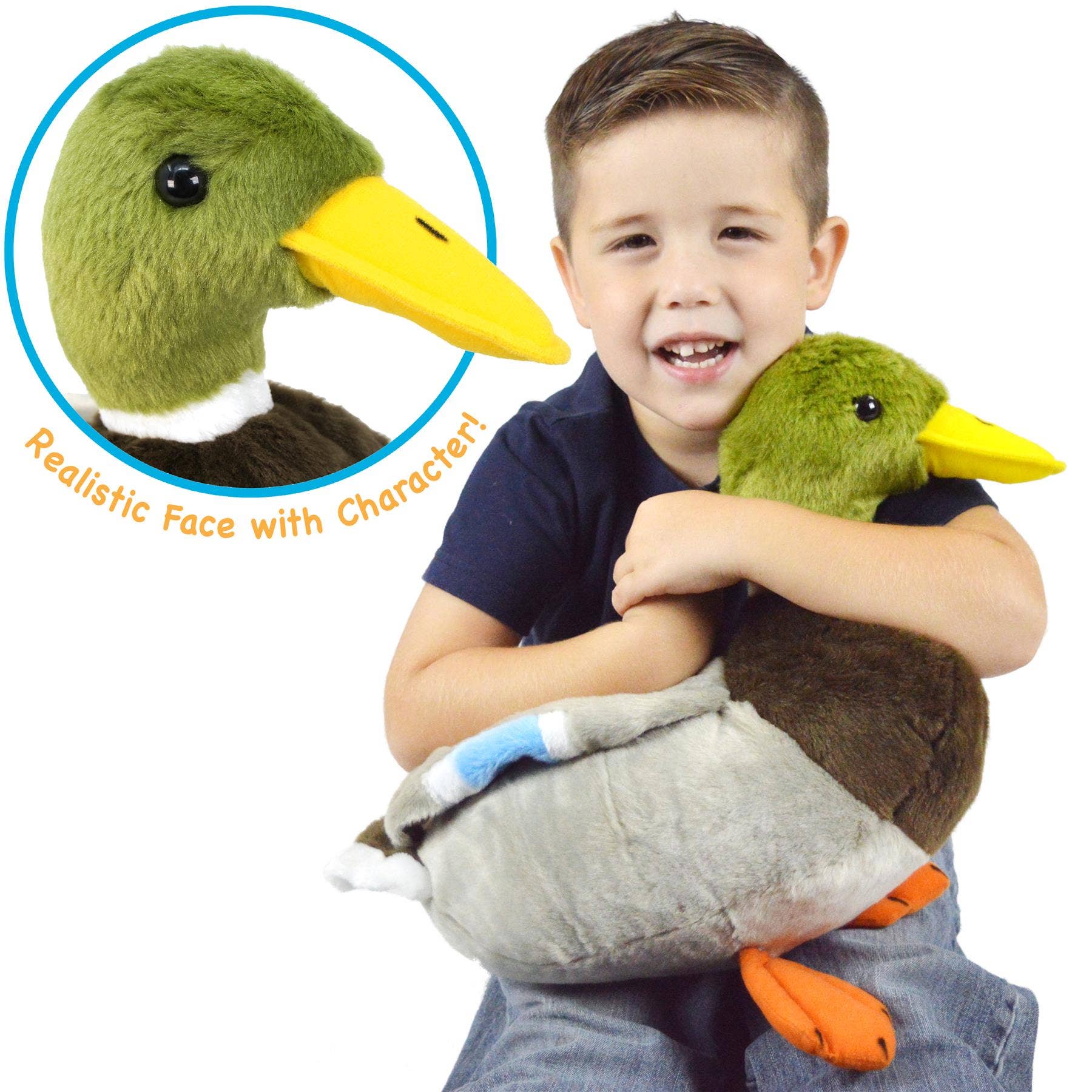 VIAHART Toy Co. - Vendita all'ingrosso Peluche - Bambini e neonati - Dakota The Duck | Peluche di peluche da 13 pollici1