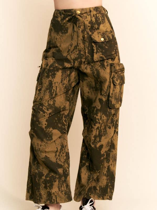PANTALONES CARGO EFECTO LAVADO DESGASTADO para venta al por mayor de Davi & Dani