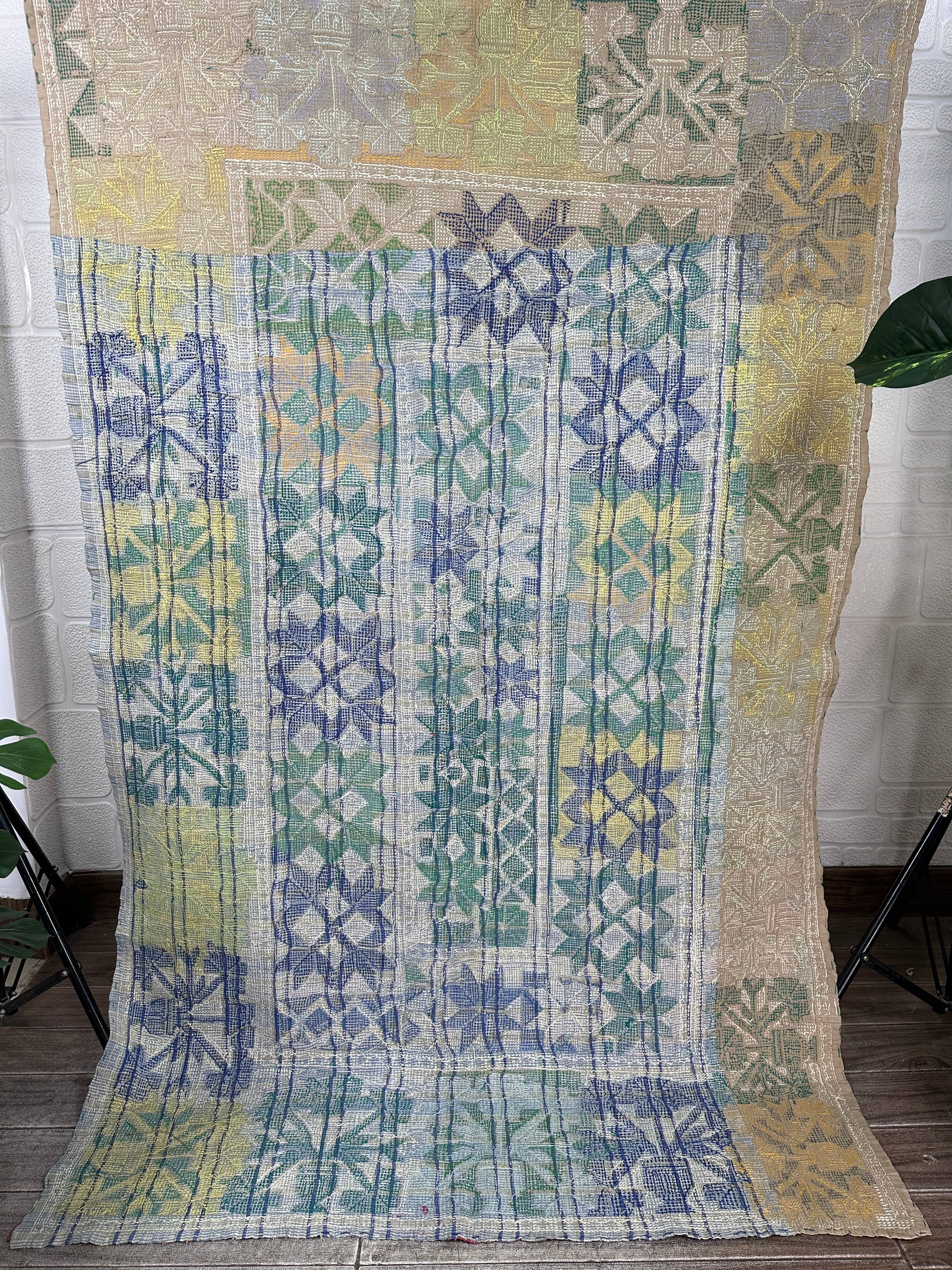 The Eastern Loom - Wholesale Throw Blanket - Hand Embroidery Vintage Throw Sofa Cover Bedspread Blanket5