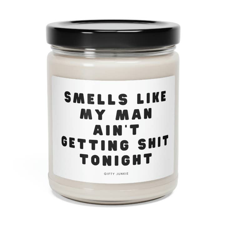 Regalo divertido para él, regalo de broma para esposo, vela de 9 onzas para venta al por mayor de GiftJunkie